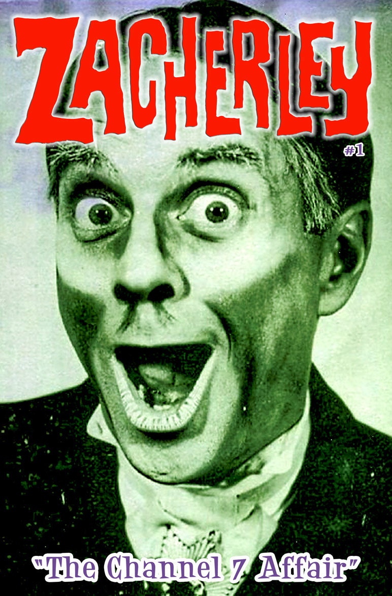 Mike Hoffman TWO Creepy Retro Horror Host Comics "ZACHERLEY 1 & 2"