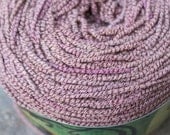 Plum Tea - Hand Dyed Bamboo and Cotton Sock Yarn- Vegan Friendly - 377 yds
