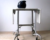 Industrial Toledo Utility Typewriter Table with Laminate Table Top circa 1950s-60s