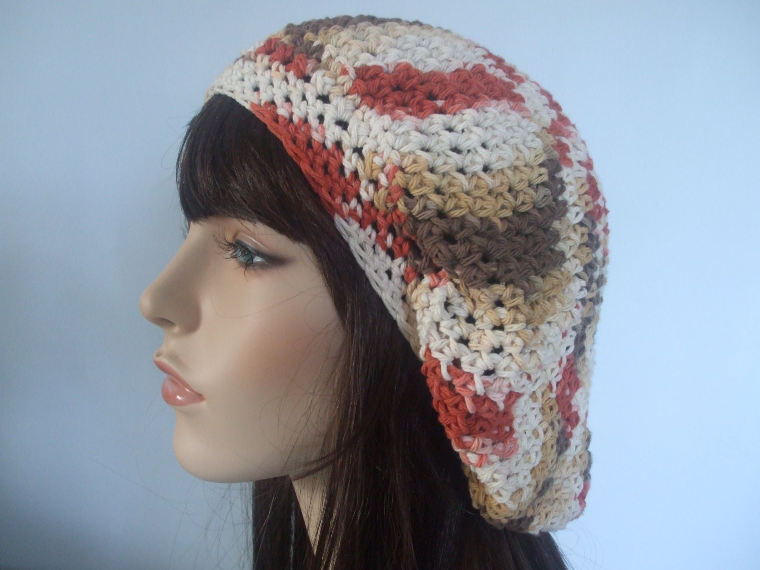 Cotton Slouch, Tam Hat, Snood, Beret.  Teens, Men or Women can Wear This.  item 6