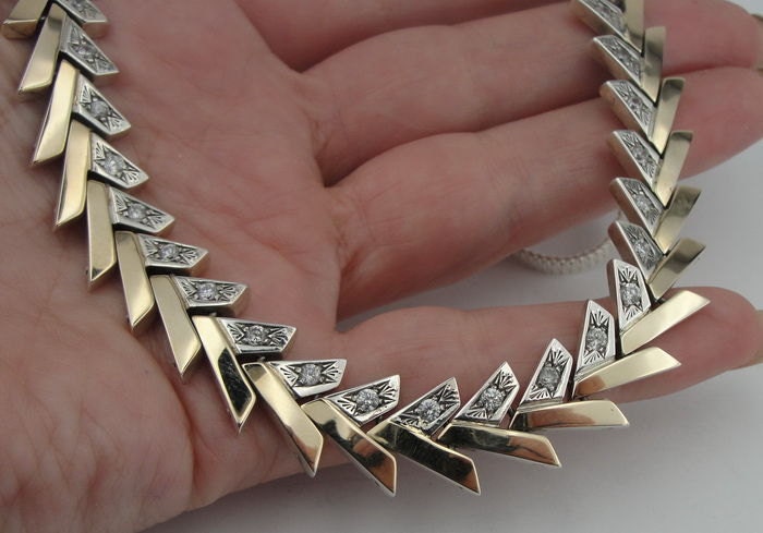 HADAR Israel Beautiful Sterling Silver and gold 9k s s260