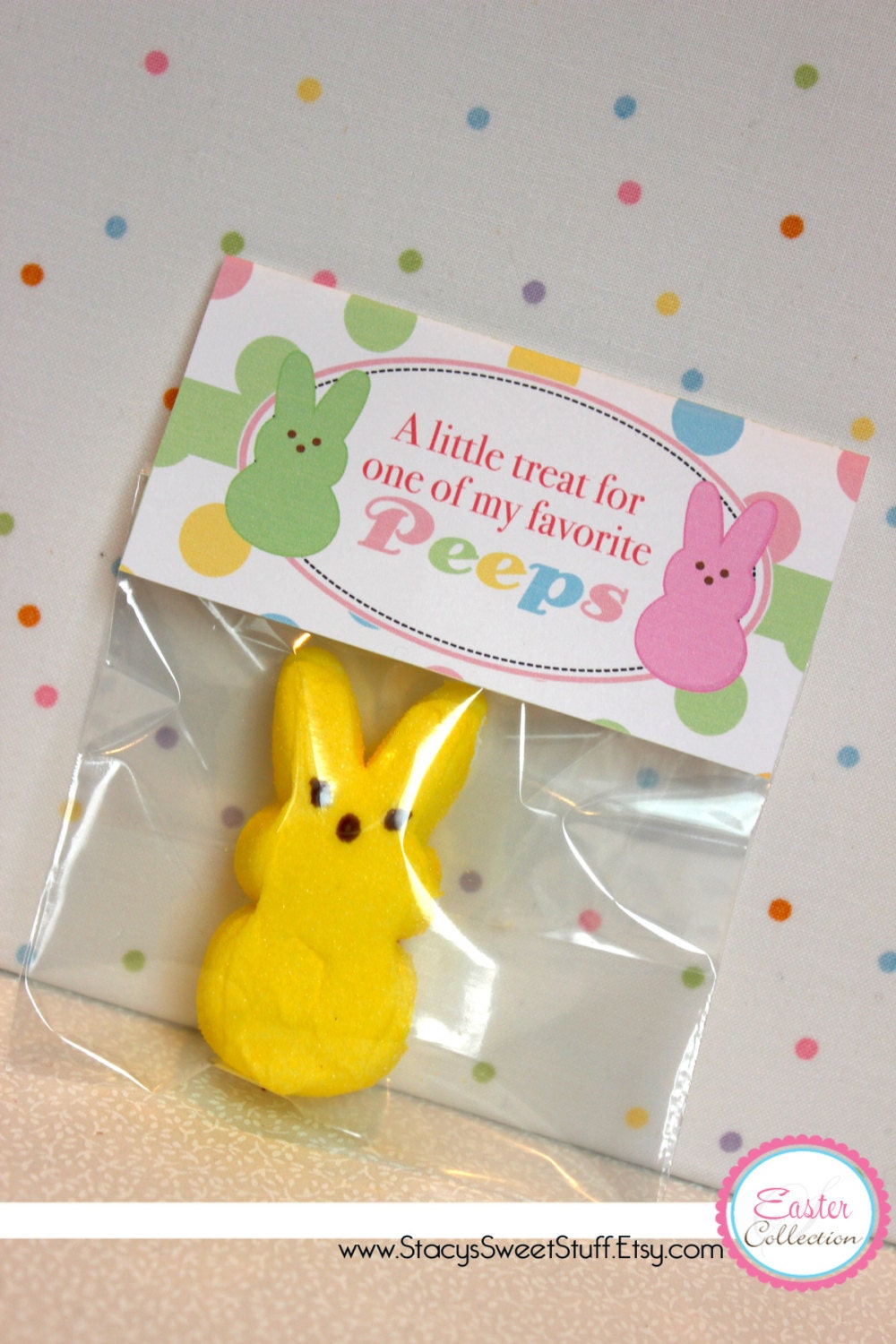 Easter Peeps Bag Topper, DIY, Printable, Instant Download Il_170x135