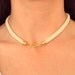 Cream Rope Nautical necklace with gold rings