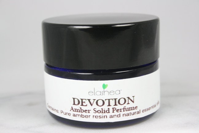 Solid Amber Perfume: Devotion
