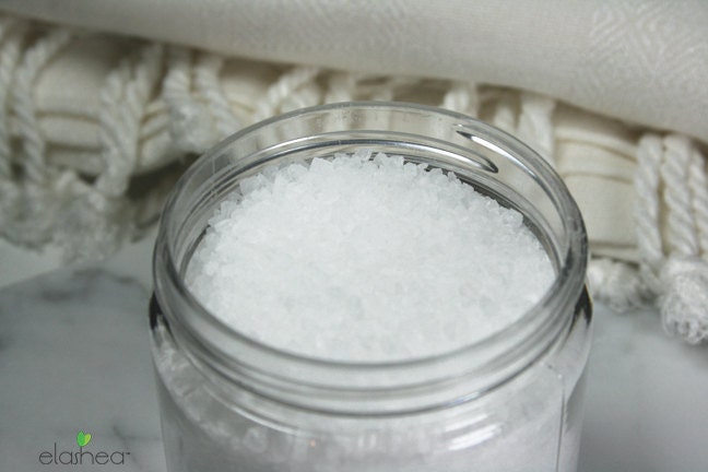 COFFEE BATH SALTS with Shea Butter 4 ounce