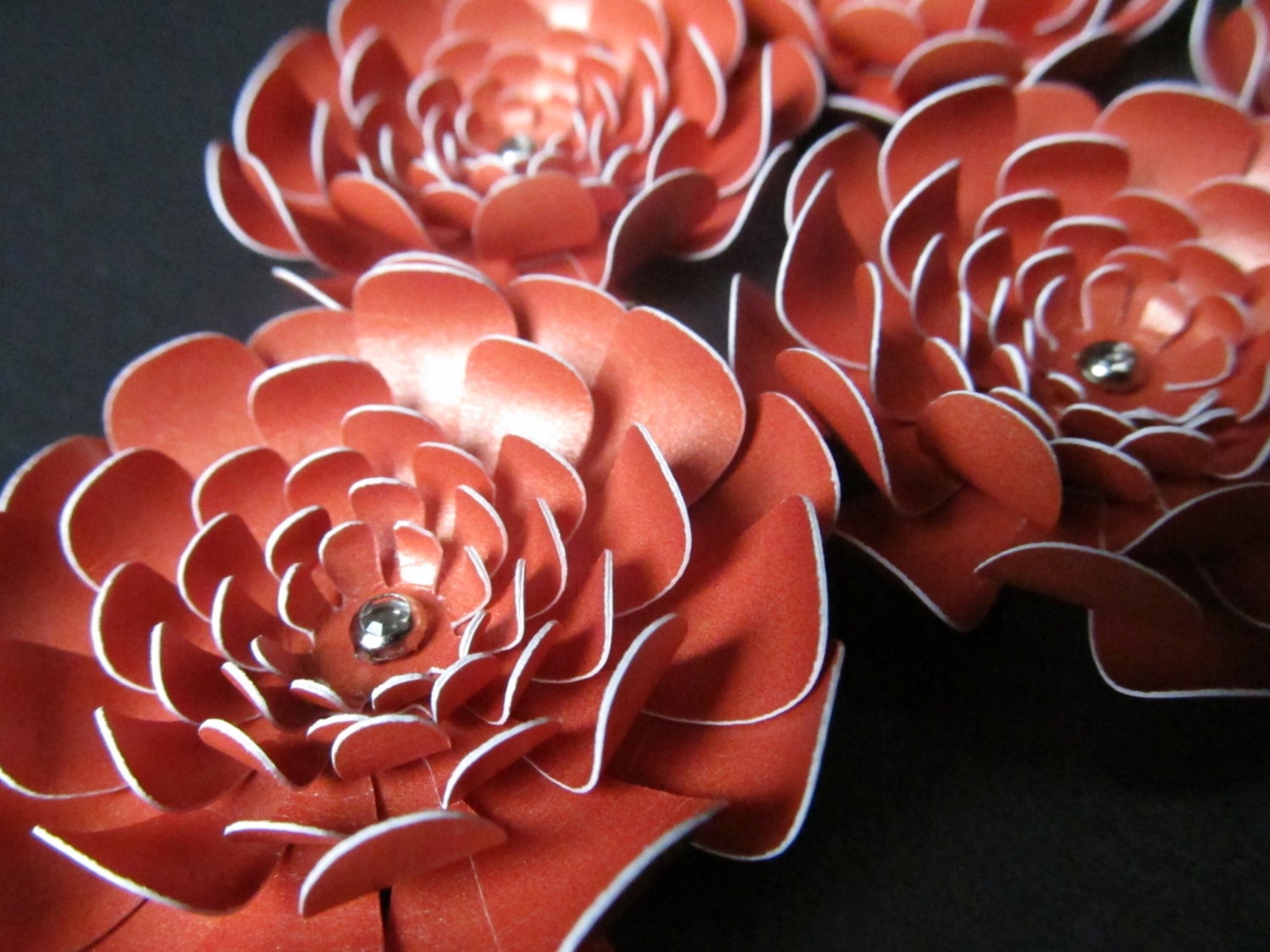 Weddings Handmade Paper Flowers Ready to Ship