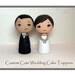 Cute Custom Wedding Cake Toppers