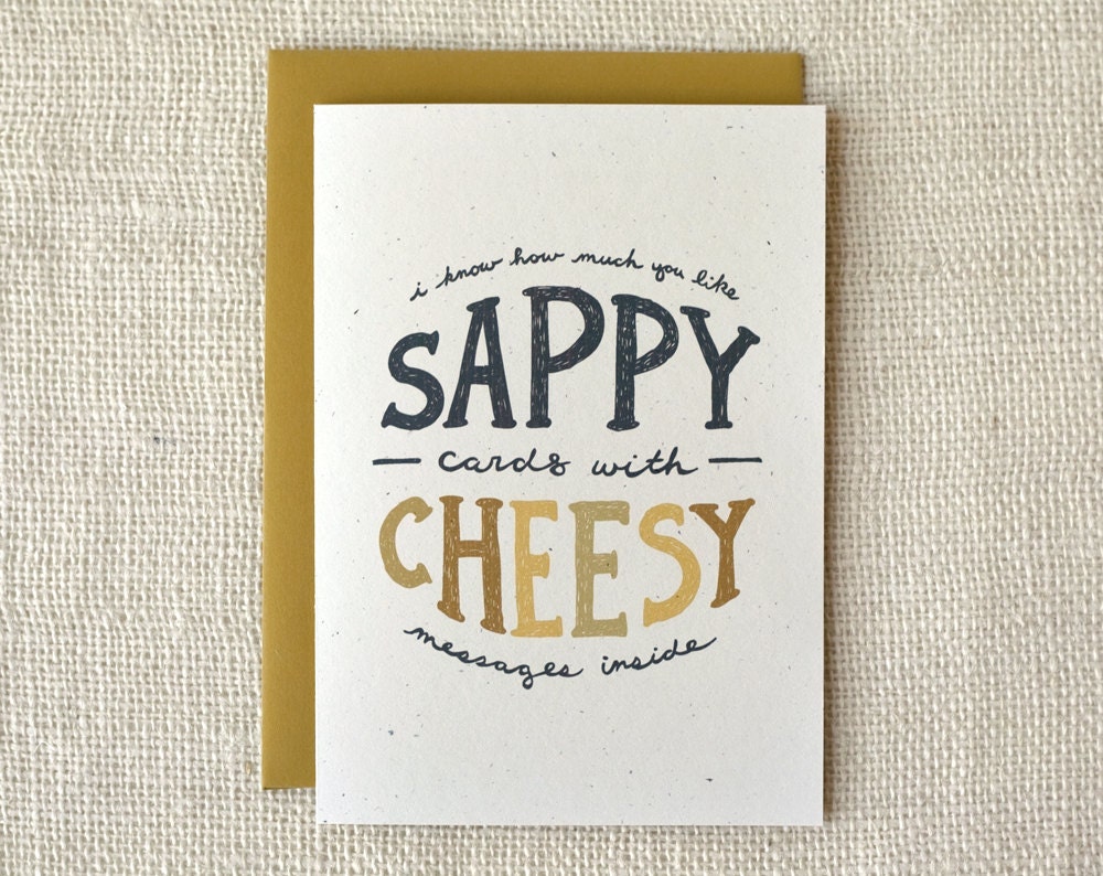 Any Occasion Card - Cheesy
