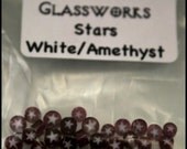 Murrini White/Amethyst Star -SRA-