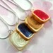 set of four best friend necklaces strawberry jam grape jelly peanut butter marshmallow fluff