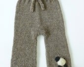 Soaker pants Hand knit wool baby pants ready to ship