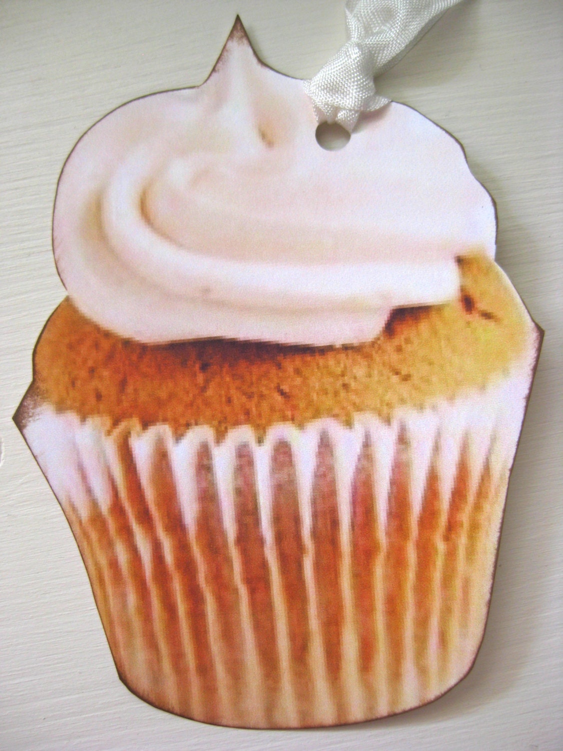Chocolate Strawberry Cupcake Tags