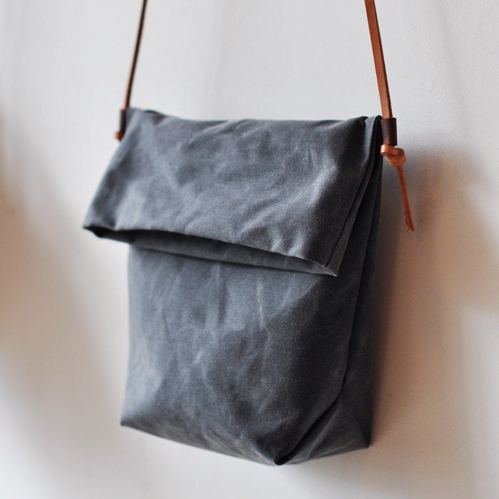 FIELD BAG - charcoal