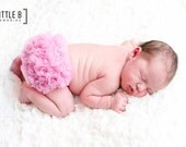 Chiffon Ruffle Bum Baby Bloomer  baby girl diaper cover-Photo Prop- Choose One- 20 colors to choose from-