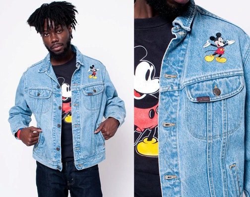 Vintage Mickey Mouse Denim Jacket