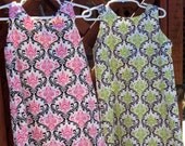 Damask A line dress