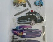 Disney's Pixar CARS Jolee's Boutiue Scrapbooking Stickers - Lightning McQueen, Tow Mater, Doc