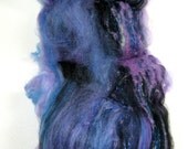 1.2 Ounce Joker Bling Batt for Spinning and Felting