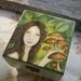 Hand Painted Wood Box - Original Art