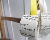 Pew End Chair Wedding Decorations Colour Choice  Upcycled Wedding Book Hearts