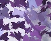 Purple Butterfly Nursery Mobile