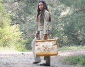 Any Kind of Escape is Welcome Weekender - Leather and Velvet
