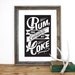 Rum You Complete my Coke Screenprint 12 x 19 in Pick your Color