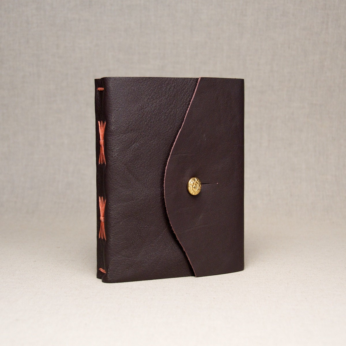 Leather Book - BLANK Heavyweight Pages - No. 414