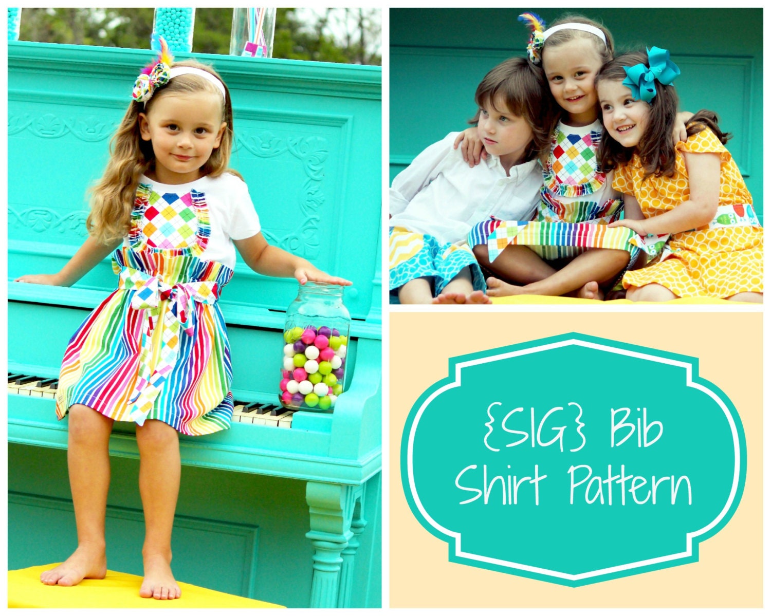 INSTANT DOWNLOAD SIG Original Bib Shirt for Baby, Toddler, and Youth Sizes