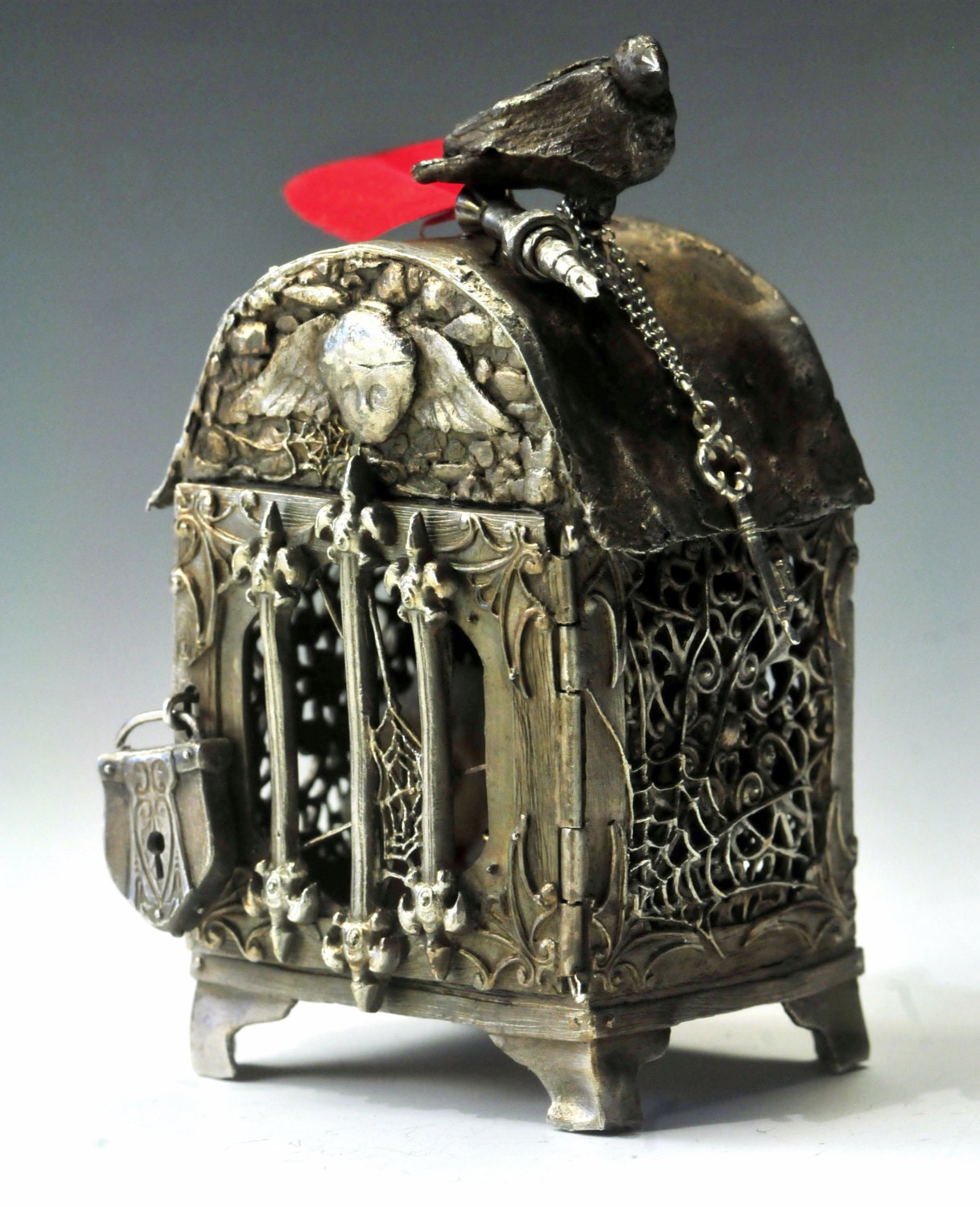 Poe's Reliquary Box Exhibition Piece