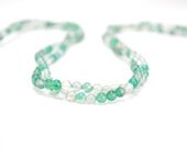 Green Necklace, Double Strand Necklace Chunky Necklace, Mint, Pastel,Woodland Jewelry, May Birthday, Choker, Spring Fashion, Gift Under 25
