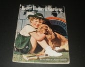 Vintage Better Homes and Gardens Magazine September 1940 - with an Original Subscription Slip - Retro Art Scrapbooking Paper Ephemera
