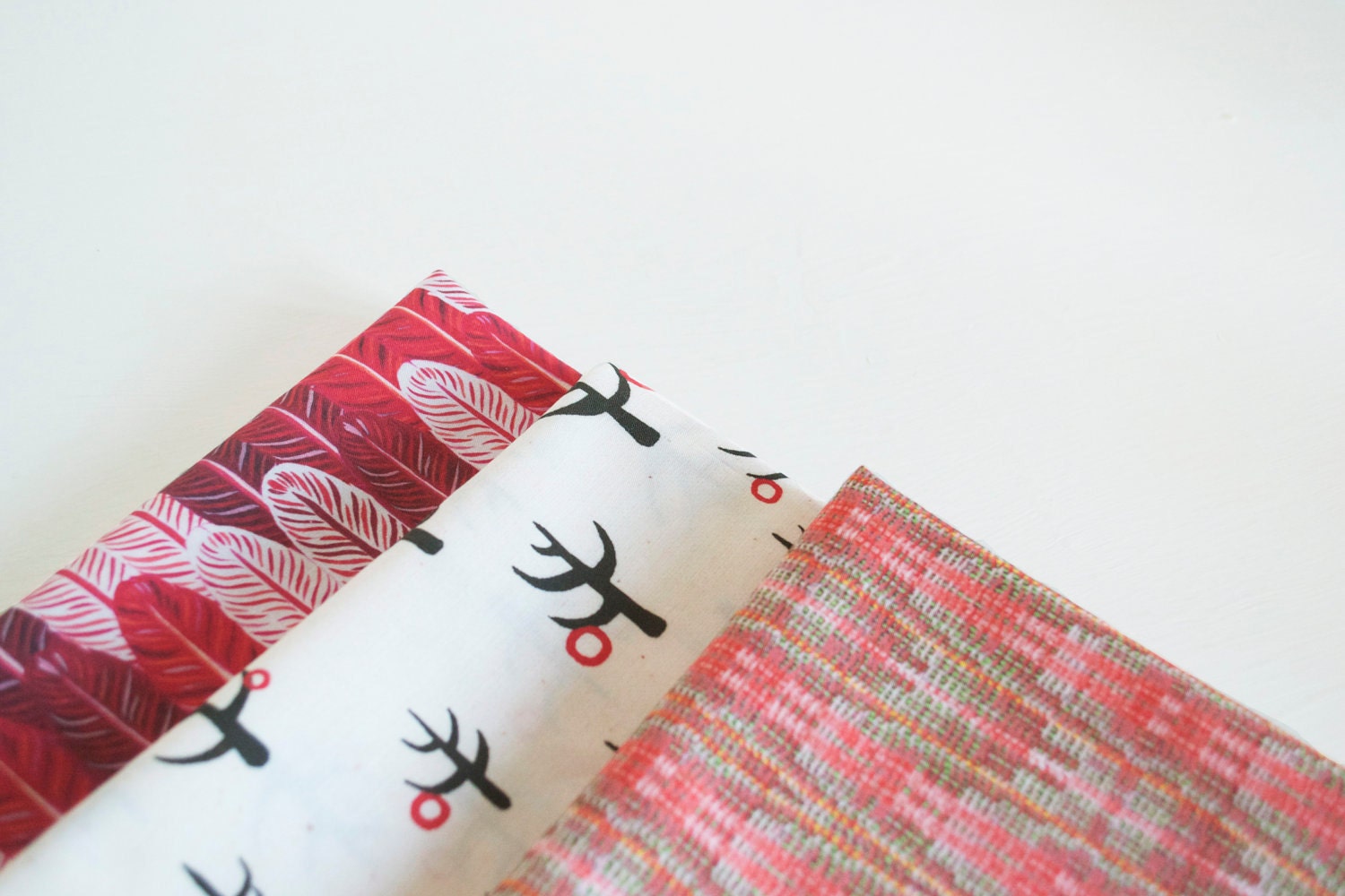 Trees with Earrings - Original Design Cotton Fabric -