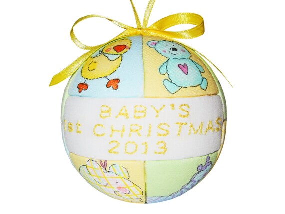 2013 Babys First Christmas Ornament