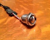 Silver Mini USB Photobooth Button - No Case - DIY Wedding, Installation