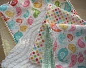 hello sunshine burp cloths, set of 3 - FREE SHIPPING