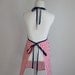 The WONDER HERO Woman's Full Super Hero Apron Pattern - multiple sizes - red, white, blue, yellow, stars