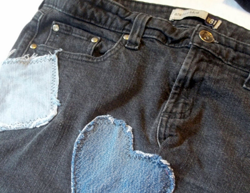 Upcycled Jeans Shoulder Bag