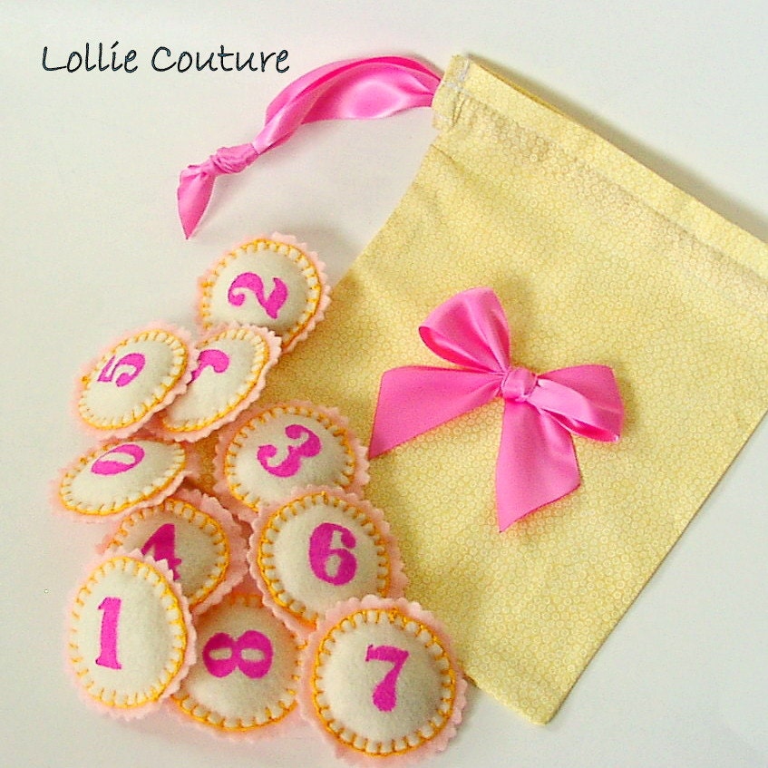 Counting Numbers - Educational Toys - Learning Toys - Travel Toys - soft toys