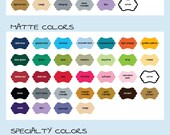 Vinyl Color Samples