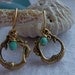 Bronze Mermaid Earrings