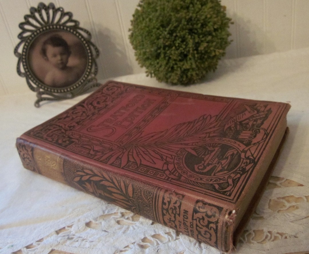 A Book of Golden Deeds of All Times and All Lands, Stratford Edition, F.M. Lupton Publishing, copyright 1864. HC vintage charm