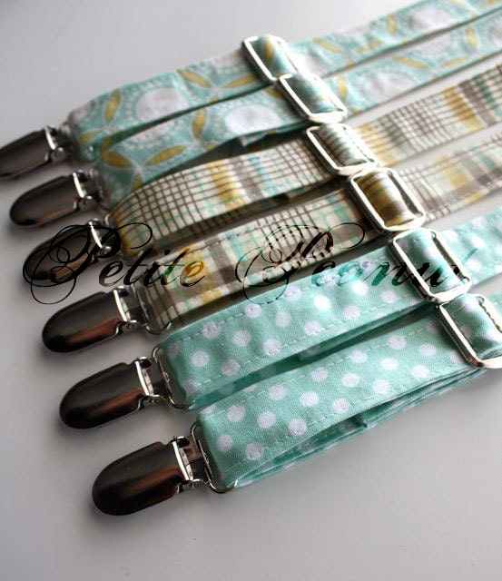 Little Guy Spring Easter Suspenders - MINTY FRESH Collection - (Newborn - 10 years) - Baby Boy Toddler- Custom Order - Photo Prop