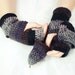 immediate download - Crochet Pattern - Easy Fingerless Mitten with Flaps - PDF