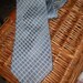 vintage blue silk CALVIN KLEIN tie