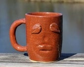Cozy Tea Mug, Handmade Pottery Coffee Cup