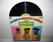 ON SALE Rare Vinyl Record Sesame Street - My Name is Roosevelt Franklin LP 1974 Muppets Jim Henson