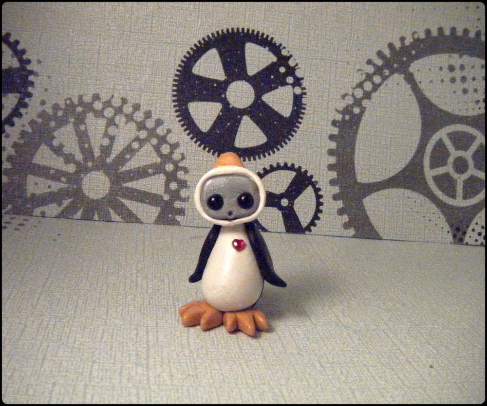 Robot in a Penguin Costume