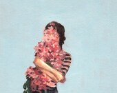 So Much . extra large giclee poster print of original painting
