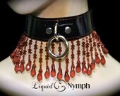 Liquid Nymph- Anne Bolyn Beaded Corset Collar